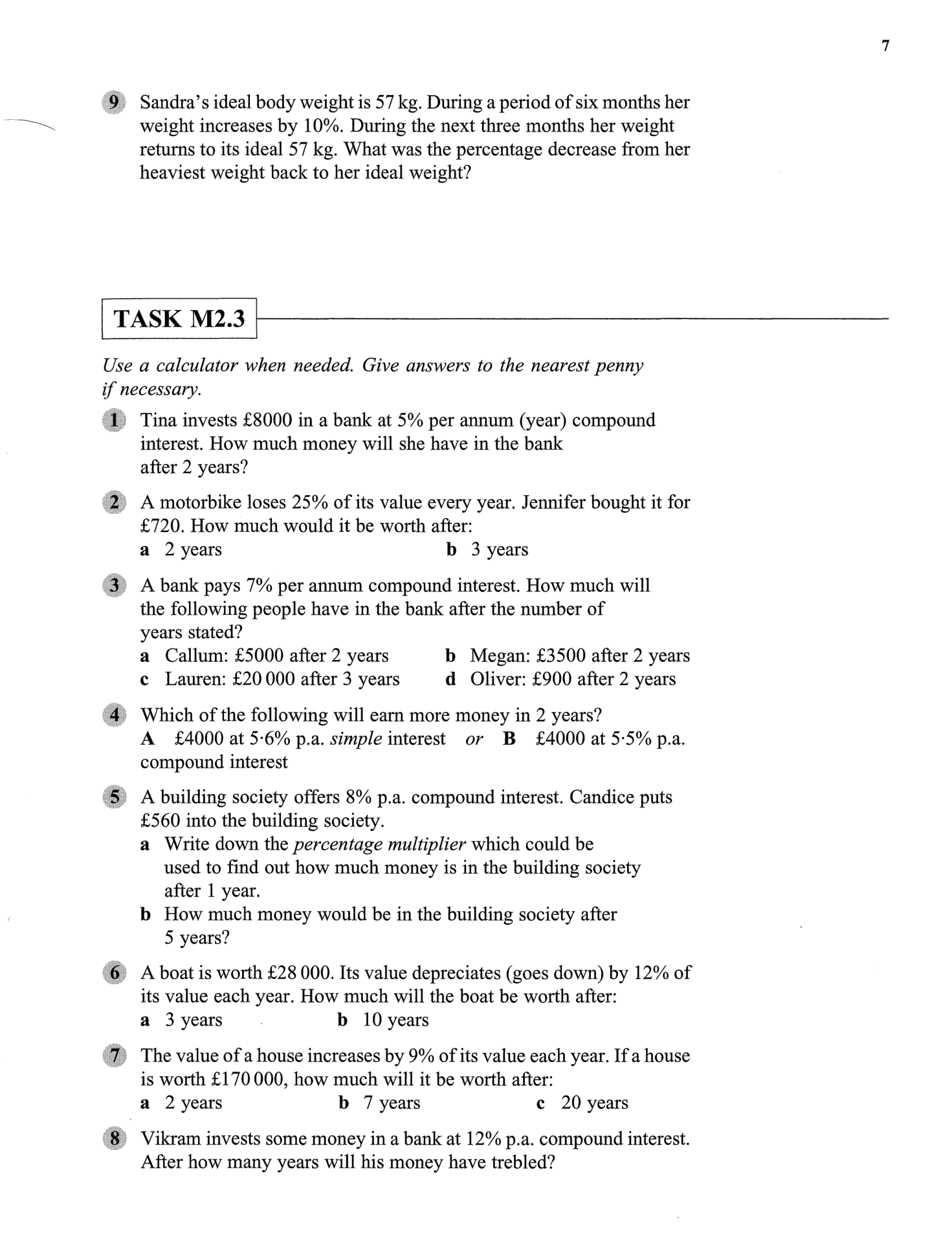 Essential Mathematics for GCSE - Higher - Homework Book